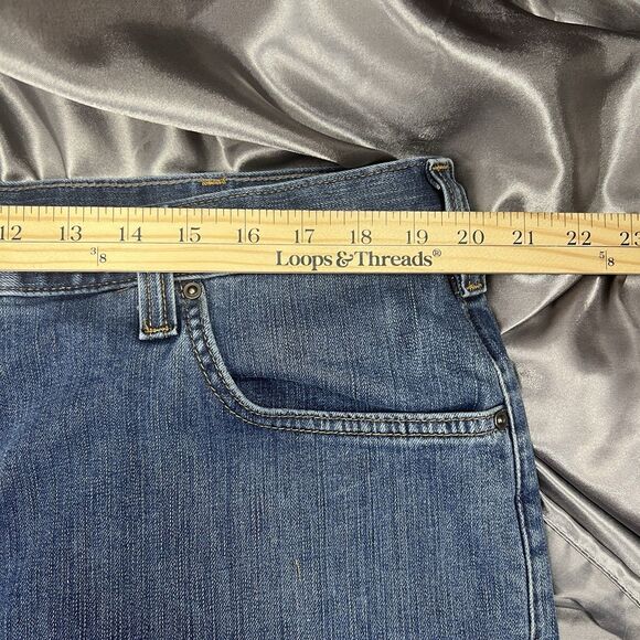 Carhartt Rugged Flex Jeans Men’s 40x30 Relaxed Fit 5 Pocket Coldwater Blue Chore - Picture 9 of 13